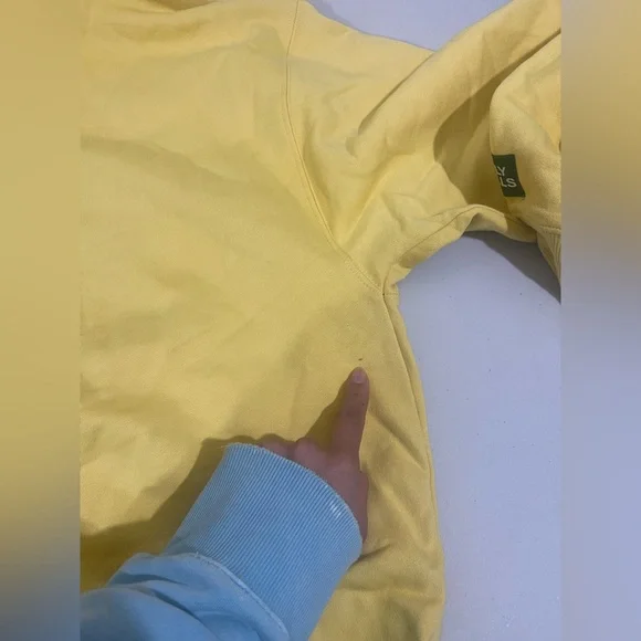 Daily Drills Sunny Yellow Crewneck Sweater - Picture 6 of 9